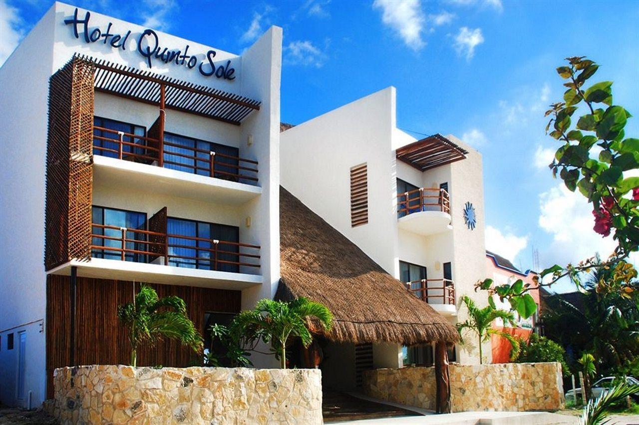 Hotel Quinto Sole Mahahual Esterno foto
