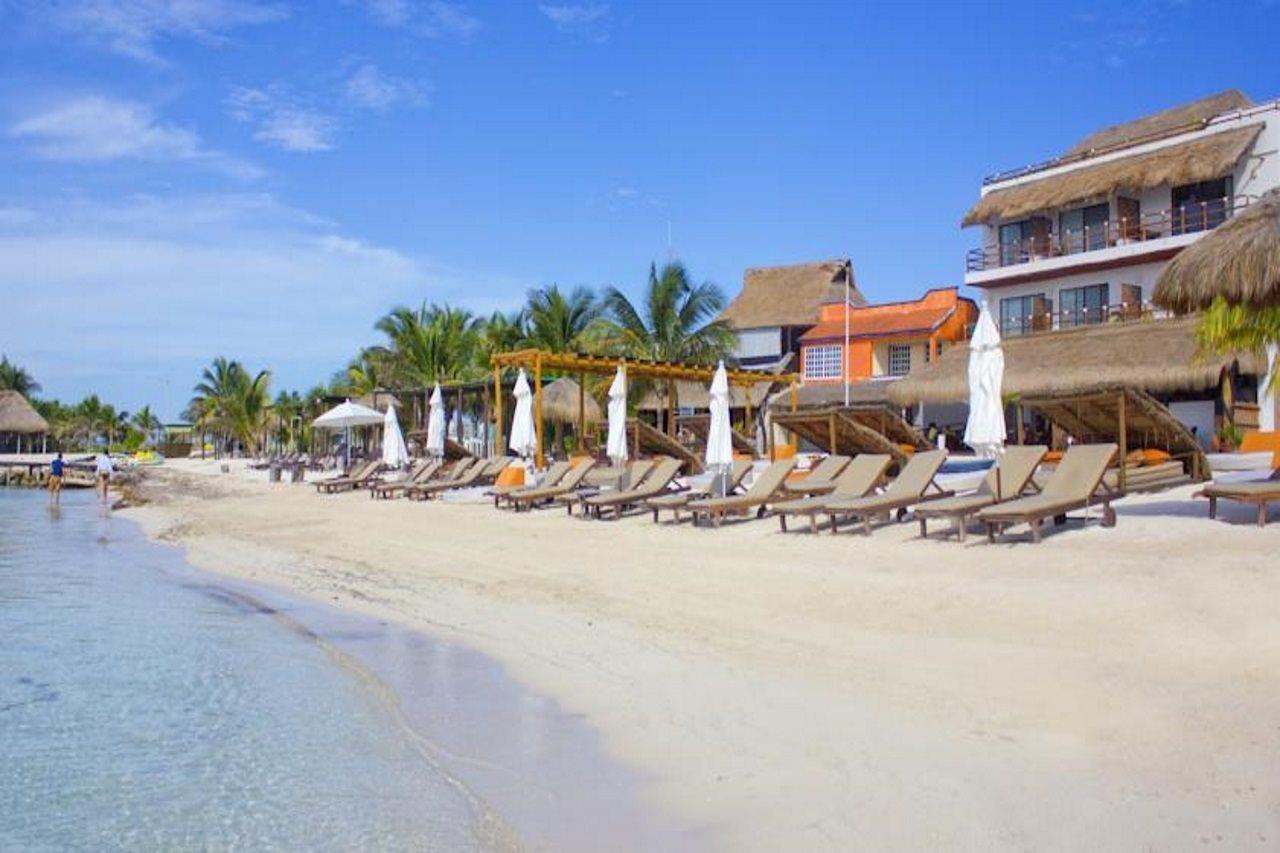 Hotel Quinto Sole Mahahual Esterno foto