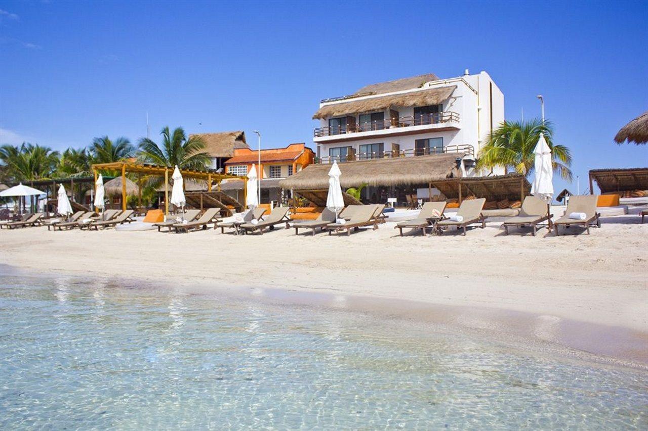 Hotel Quinto Sole Mahahual Esterno foto