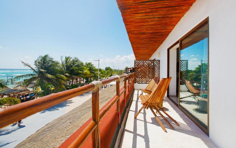 Hotel Quinto Sole Mahahual Esterno foto